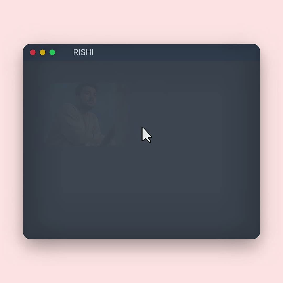 Rishi — motion intro